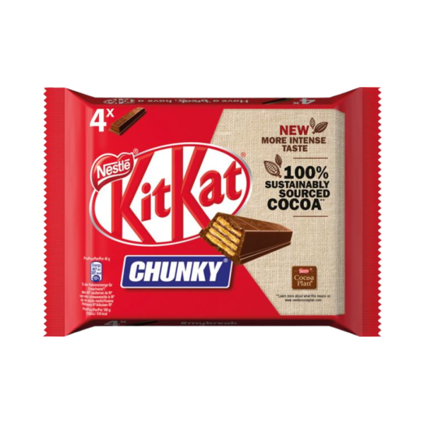 KitKat Chunky Classic, 4er Packung, 160g